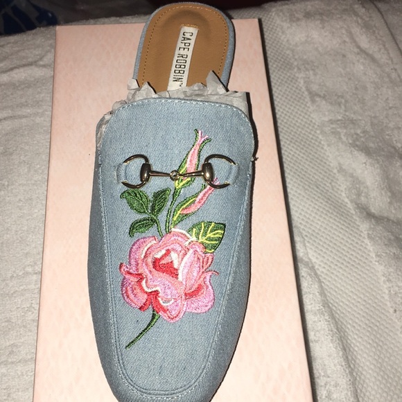 Cape Robbin Shoes - Cape Robbin denim mules